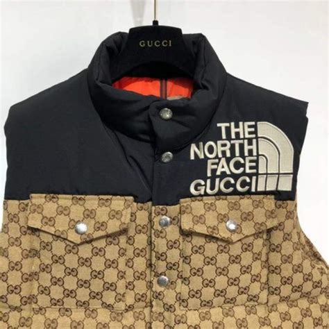 gucci designer vest|gucci vest north face.